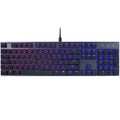 מקלדת גיימינג מכאנית Cooler Master SK650 RGB עברית/אנגלית