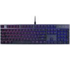 מקלדת גיימינג מכאנית Cooler Master SK650 RGB עברית/אנגלית