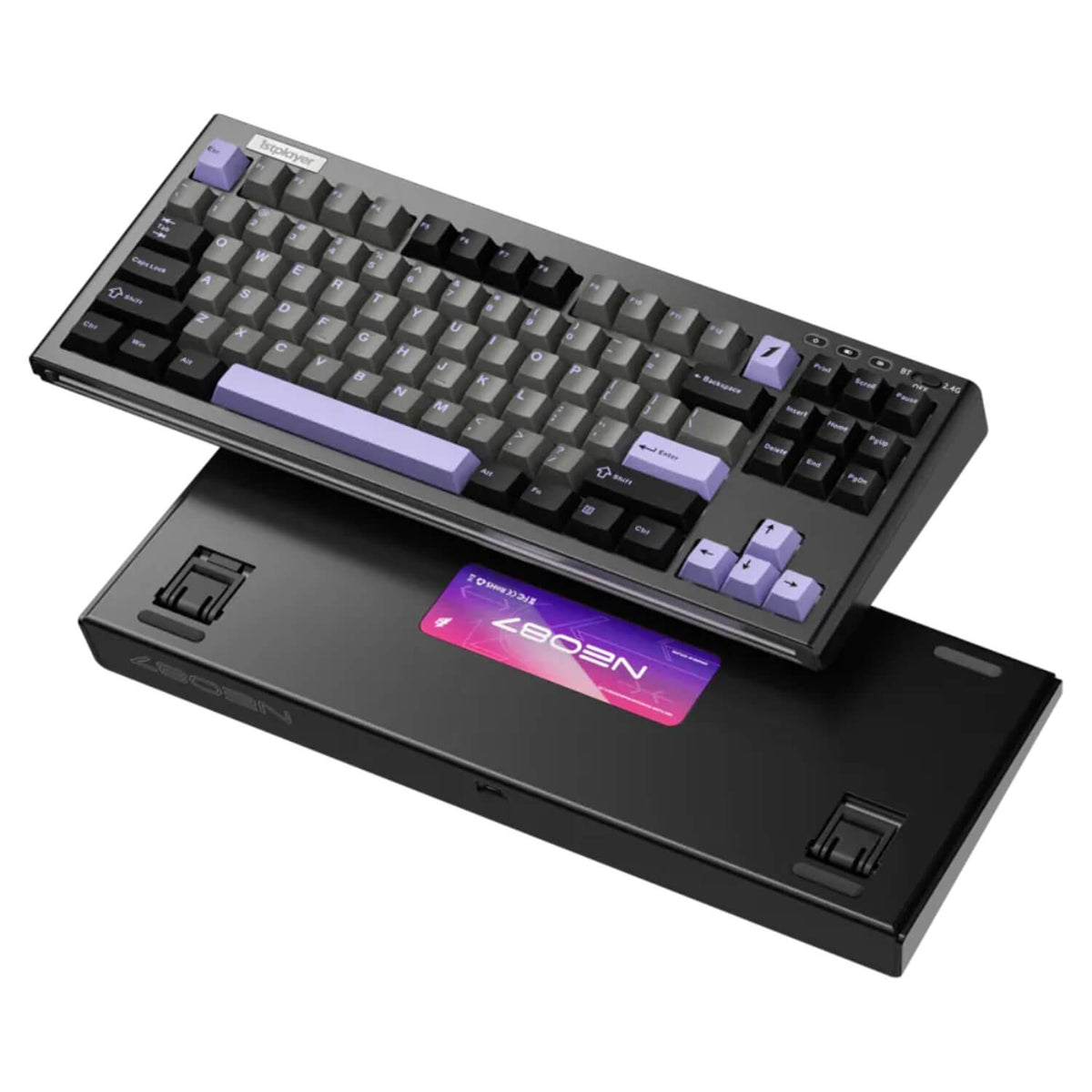 מקלדת 1StPlayer NEO87 Midnight Violet
