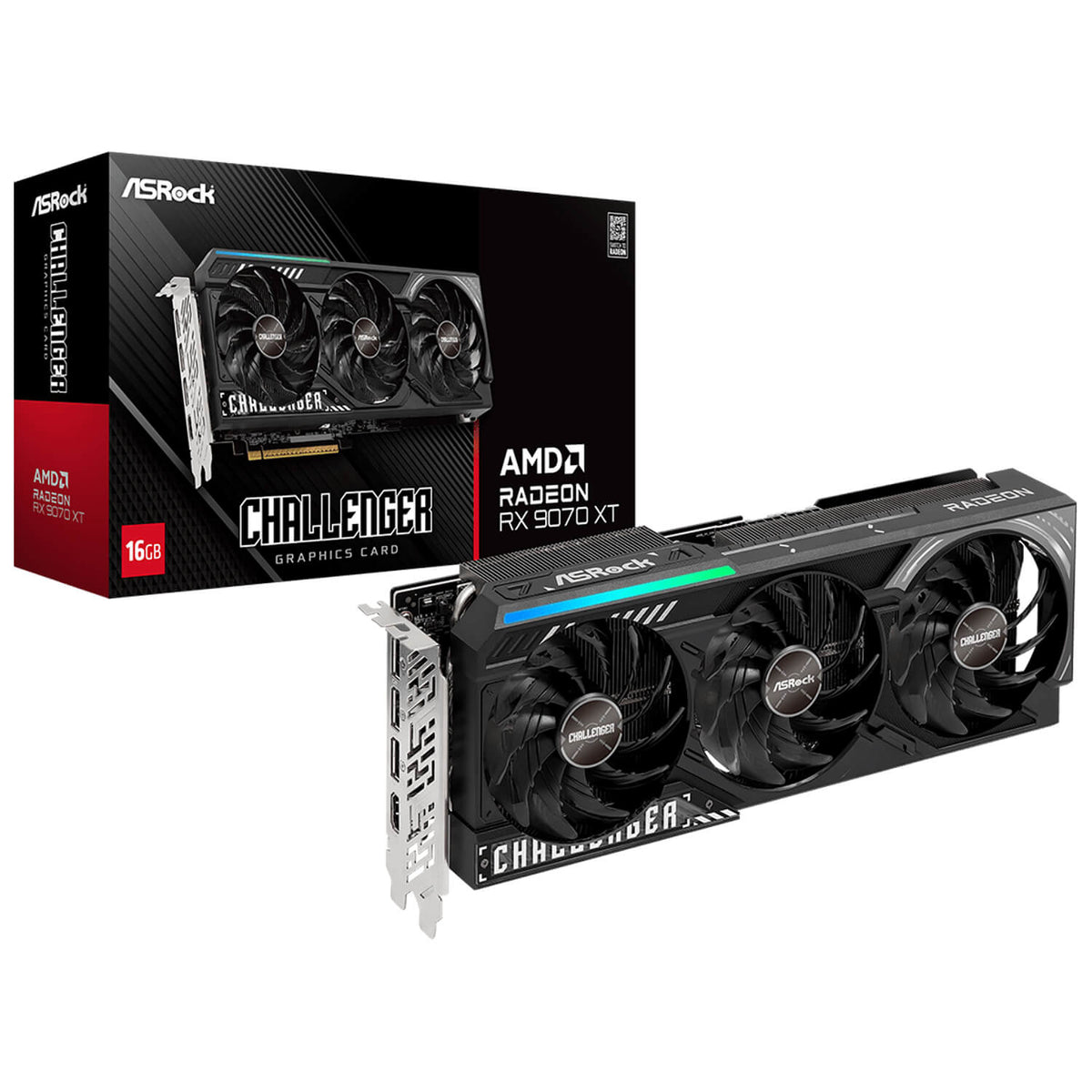 ASRock Radeon RX 9070 XT Challenger 16GB