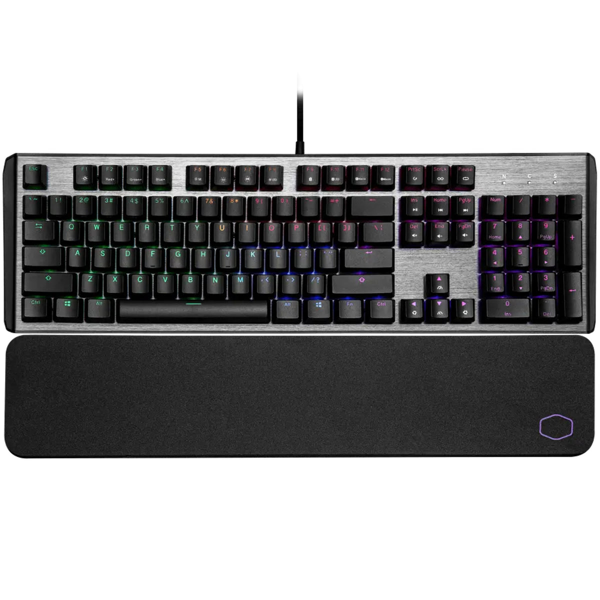 מקלדת גיימינג מכאנית Cooler Master CK550 V2 Brown Switch RGB עברית/אנגלית
