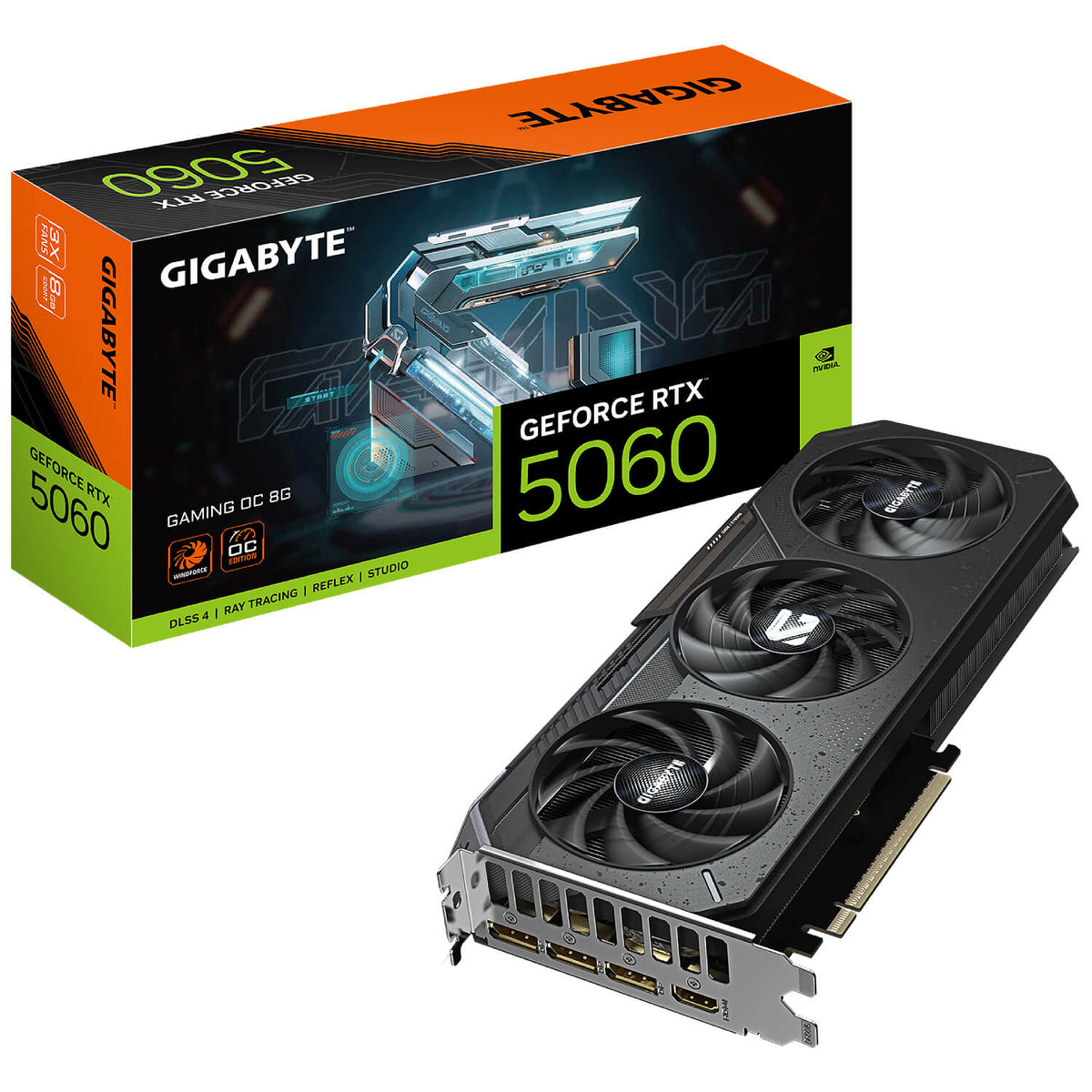 GIGABYTE GeForce RTX 5060 GAMING OC 8GB