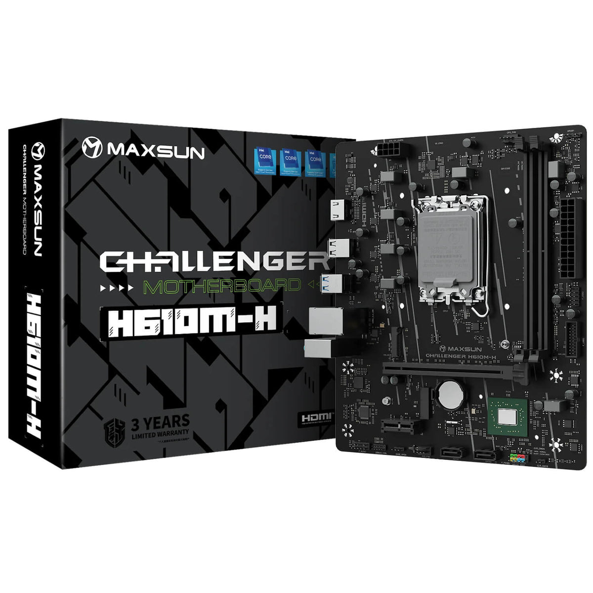 MAXSUN Challenger H610M-H V1 DDR4