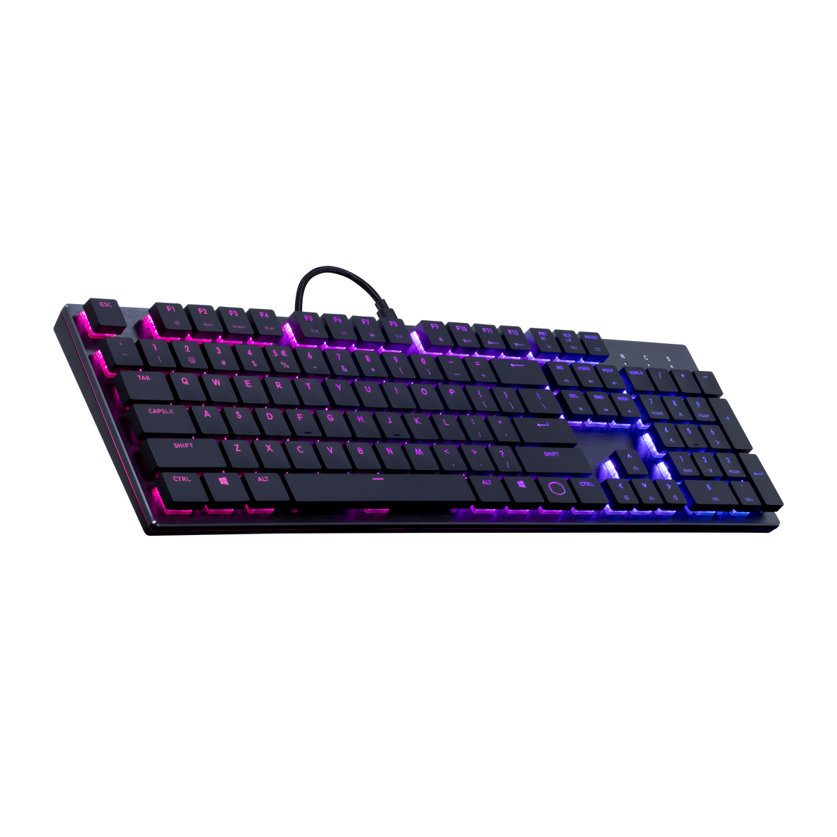 מקלדת גיימינג מכאנית Cooler Master SK650 RGB עברית/אנגלית
