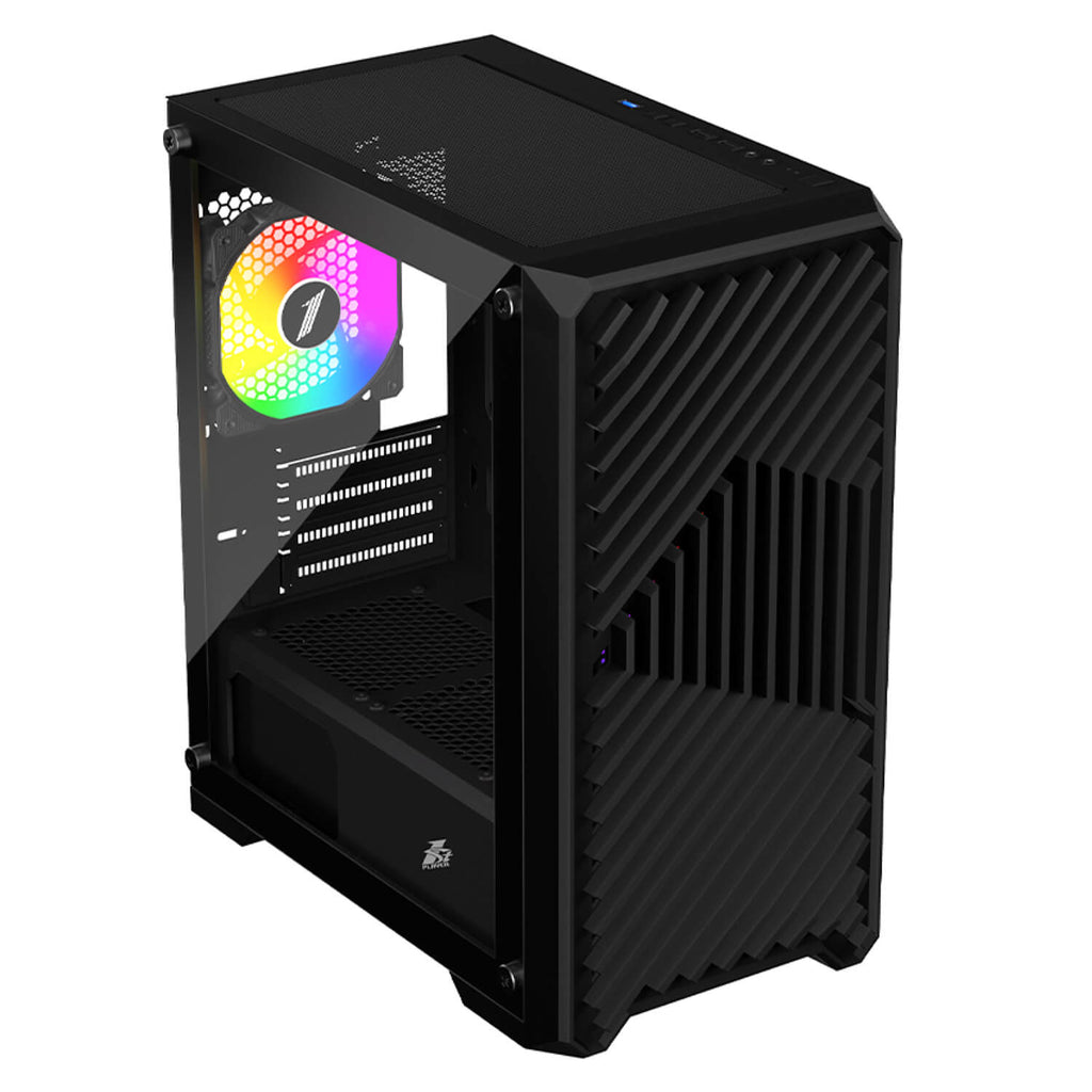 מארז מחשב 1StPlayer T5 ARGB שחור