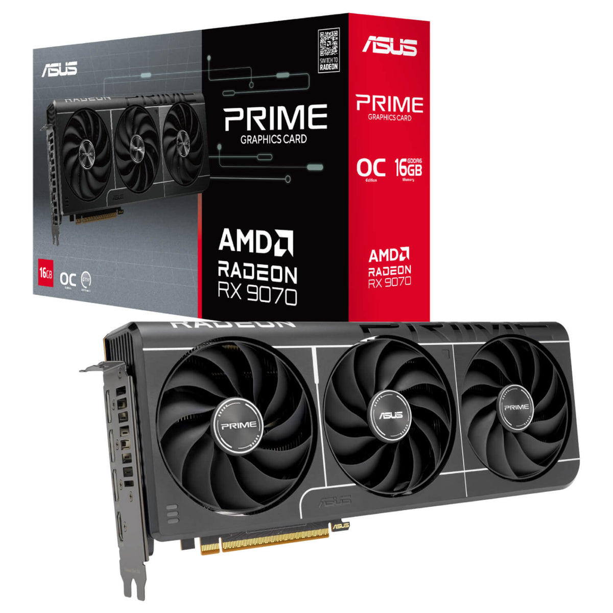 ASUS Prime Radeon RX 9070 OC 16GB
