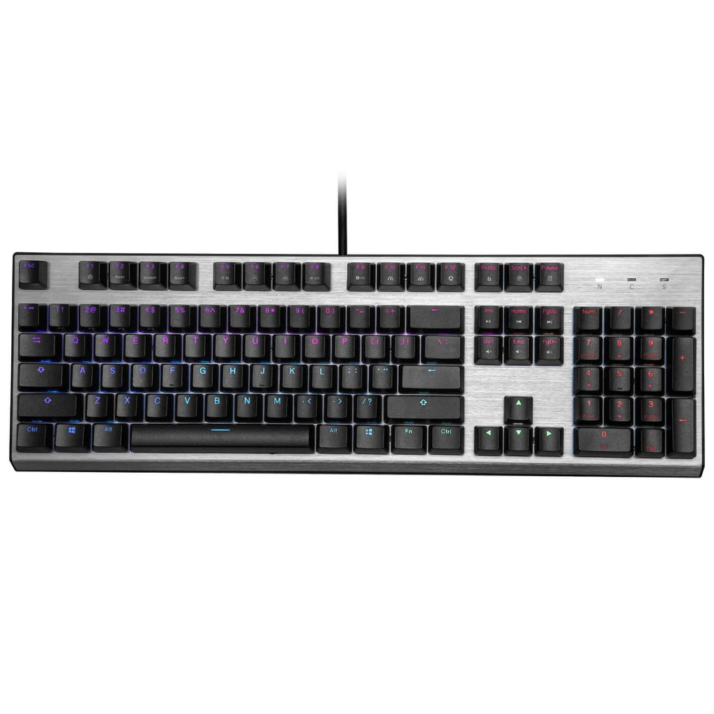 מקלדת גיימינג מכאנית Cooler Master CK351 Red Switch