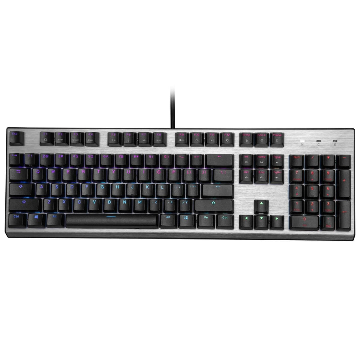 מקלדת גיימינג מכאנית Cooler Master CK351 Red Switch