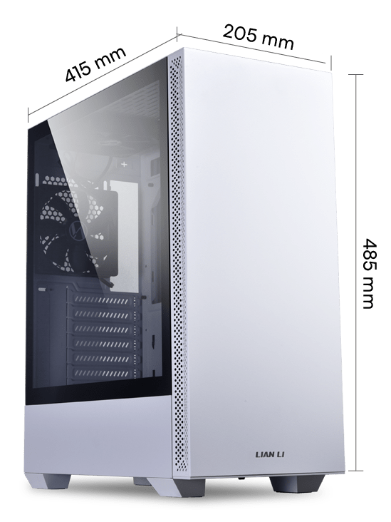 מארז מחשב Lian Li LANCOOL 205 לבן
