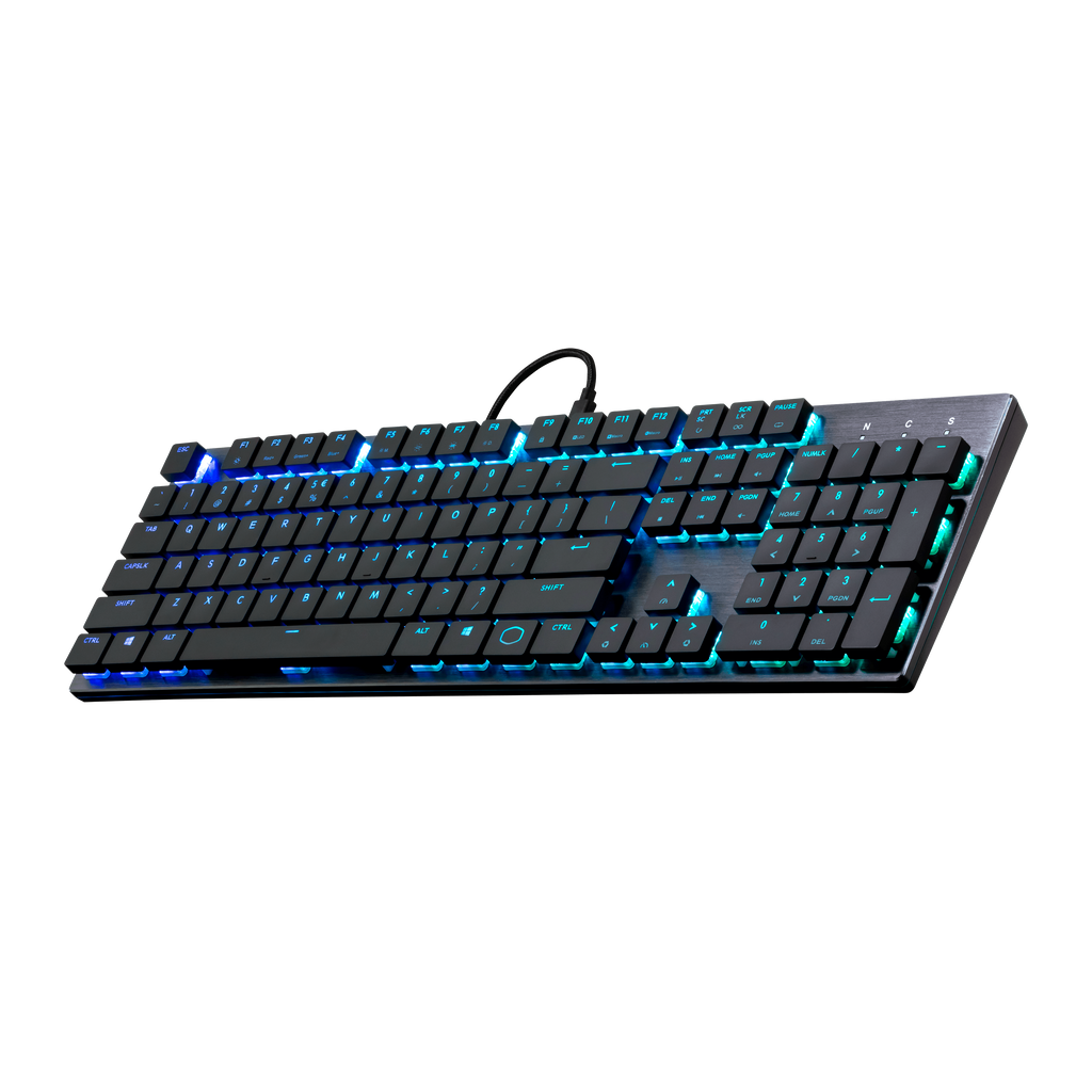 מקלדת גיימינג מכאנית Cooler Master SK650 RGB עברית/אנגלית