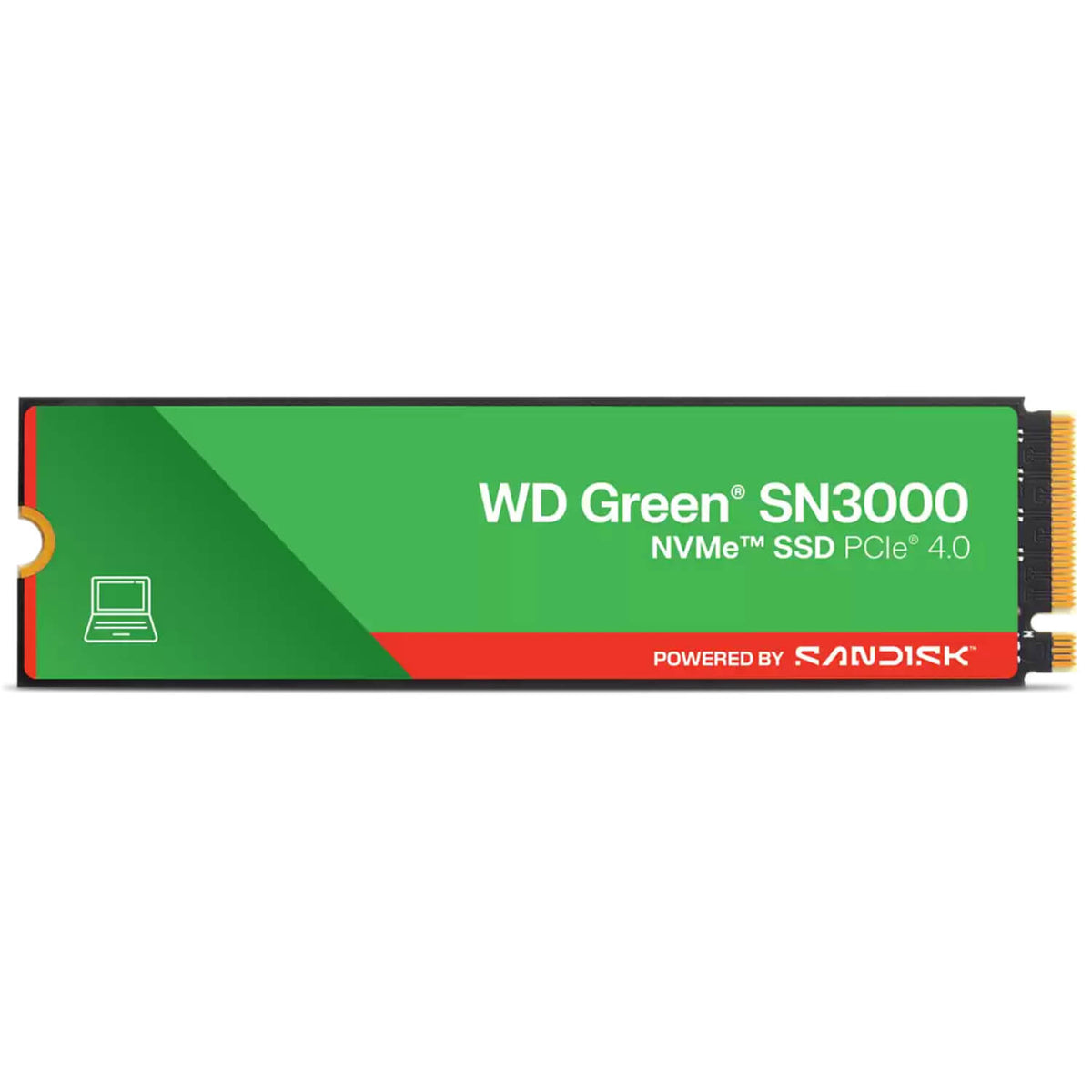 כונן SSD WD Green SN3000 2TB NVMe M.2