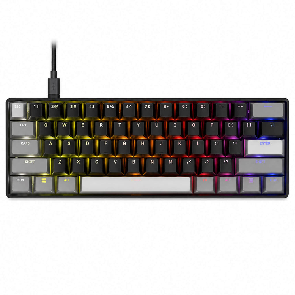 מקלדת גיימינג Corsair Clipper Pro Mini 60 Hall Effect שחורה