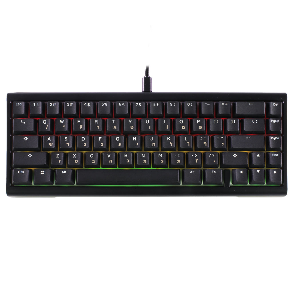 מקלדת מכנית Ducky ProjectD Tinker 65 Cherry MX Brown עברית/אנגלית