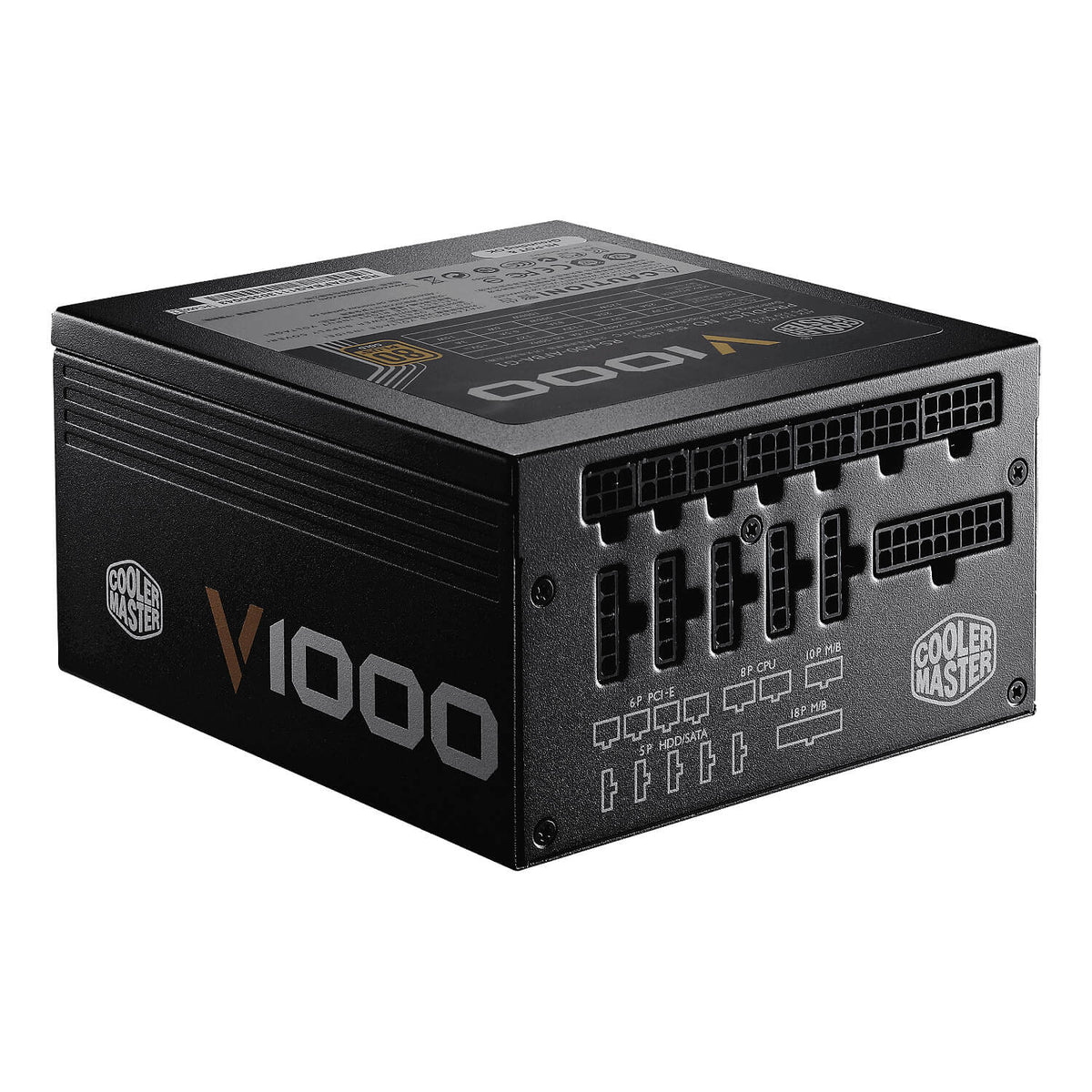 ספק כוח Cooler Master V1000 Gold 1000W מודולרי