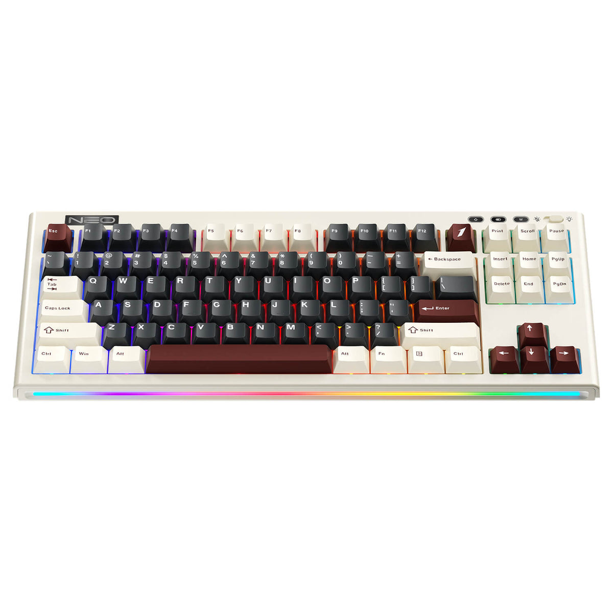 מקלדת גיימינג מכאנית 1StPlayer NEO87 RGB Rome