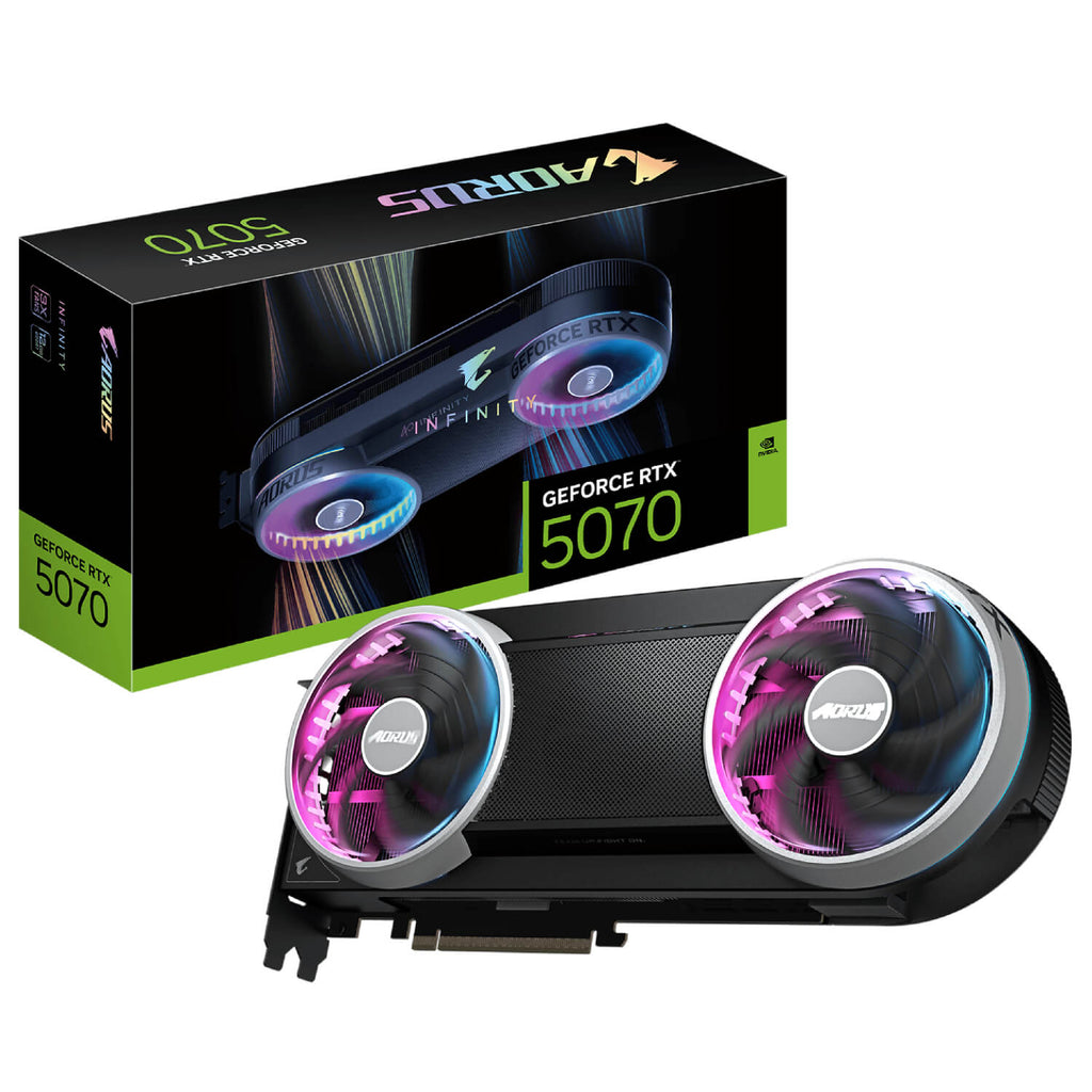 GIGABYTE AORUS GeForce RTX 5070 INFINITY 12GB
