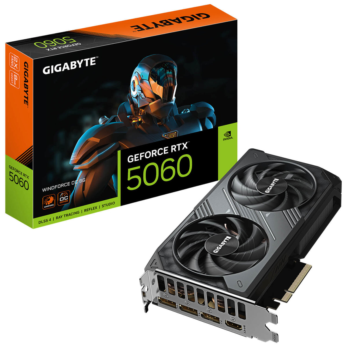 GIGABYTE GeForce RTX 5060 WINDFORCE OC 8GB