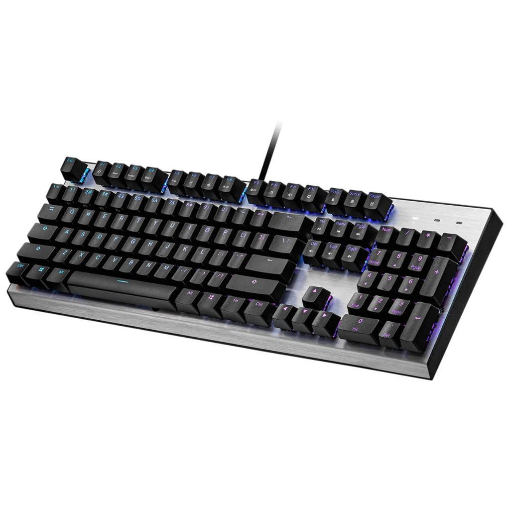 מקלדת גיימינג מכאנית Cooler Master CK351 Red Switch