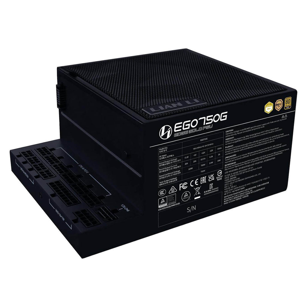 ספק כוח Lian Li EDGE 750W Gold שחור