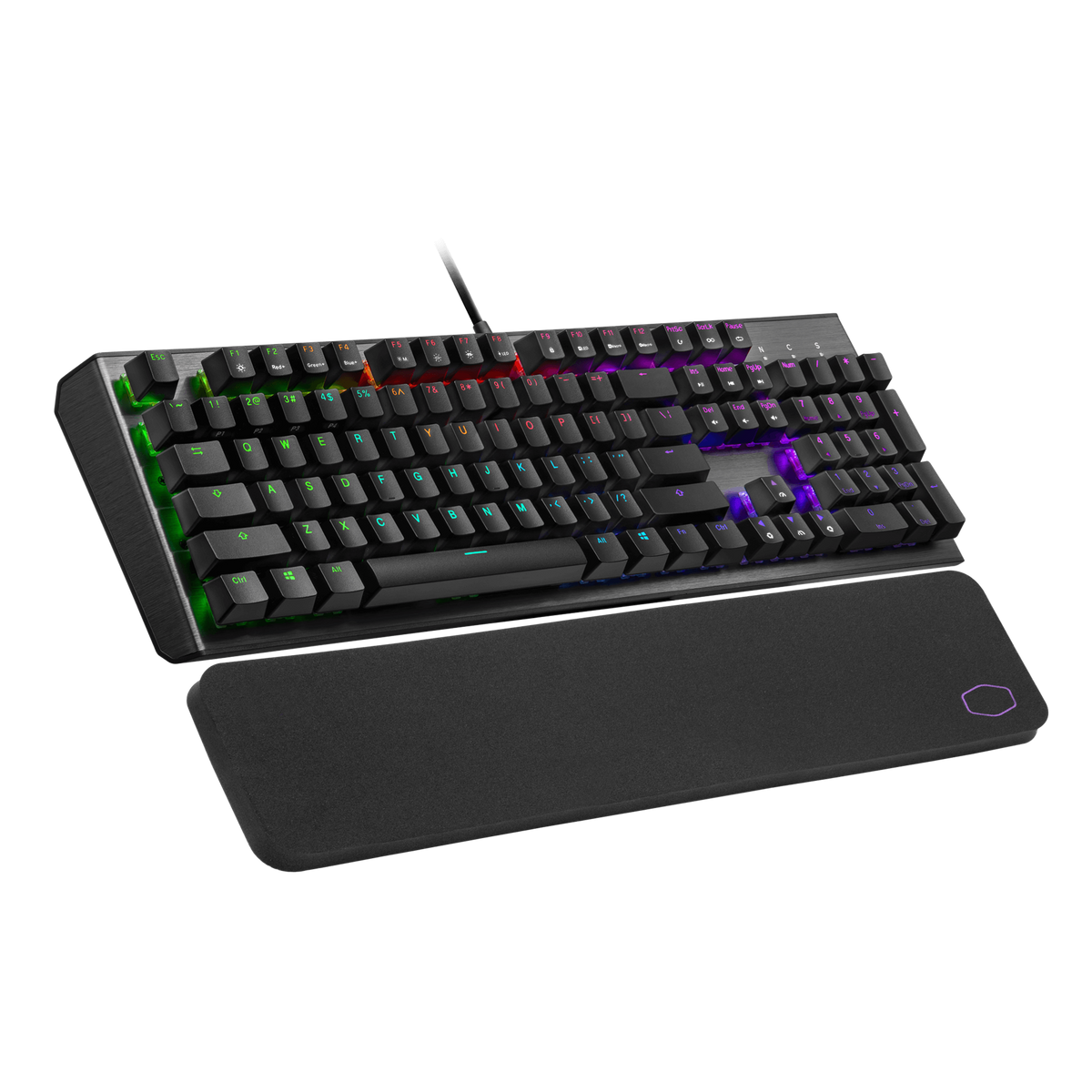 מקלדת גיימינג מכאנית Cooler Master CK550 V2 Brown Switch RGB עברית/אנגלית