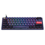 מקלדת מכנית Ducky One 3 Mini Cosmic Cherry MX Silver עברית/אנגלית