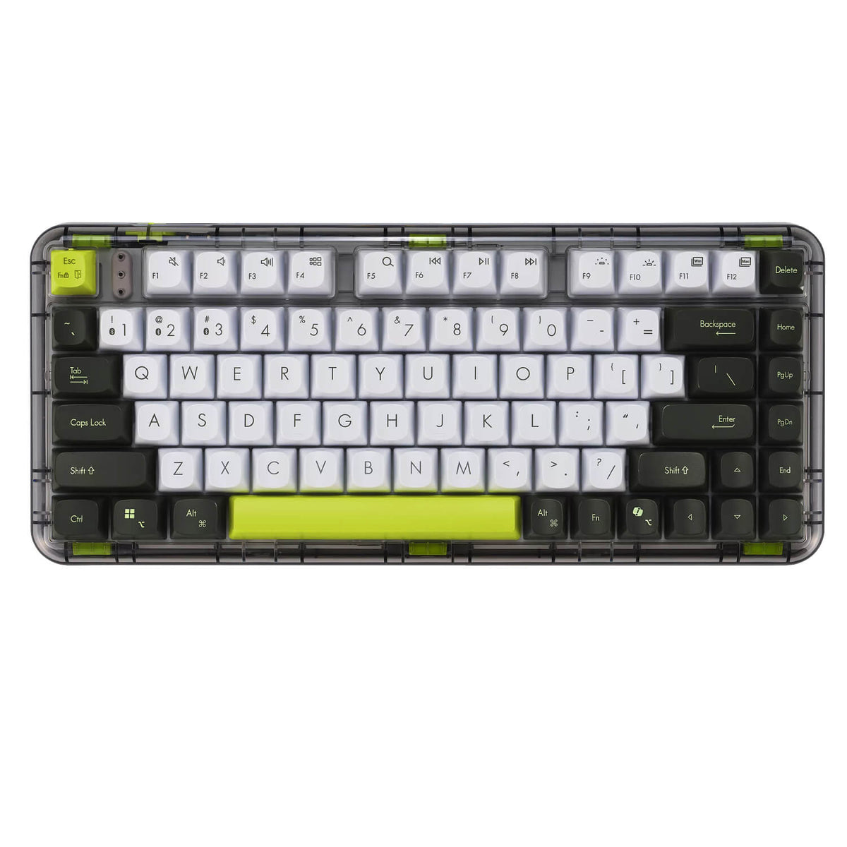 מקלדת אלחוטית Asus KD201 Jelly75 Volt Green