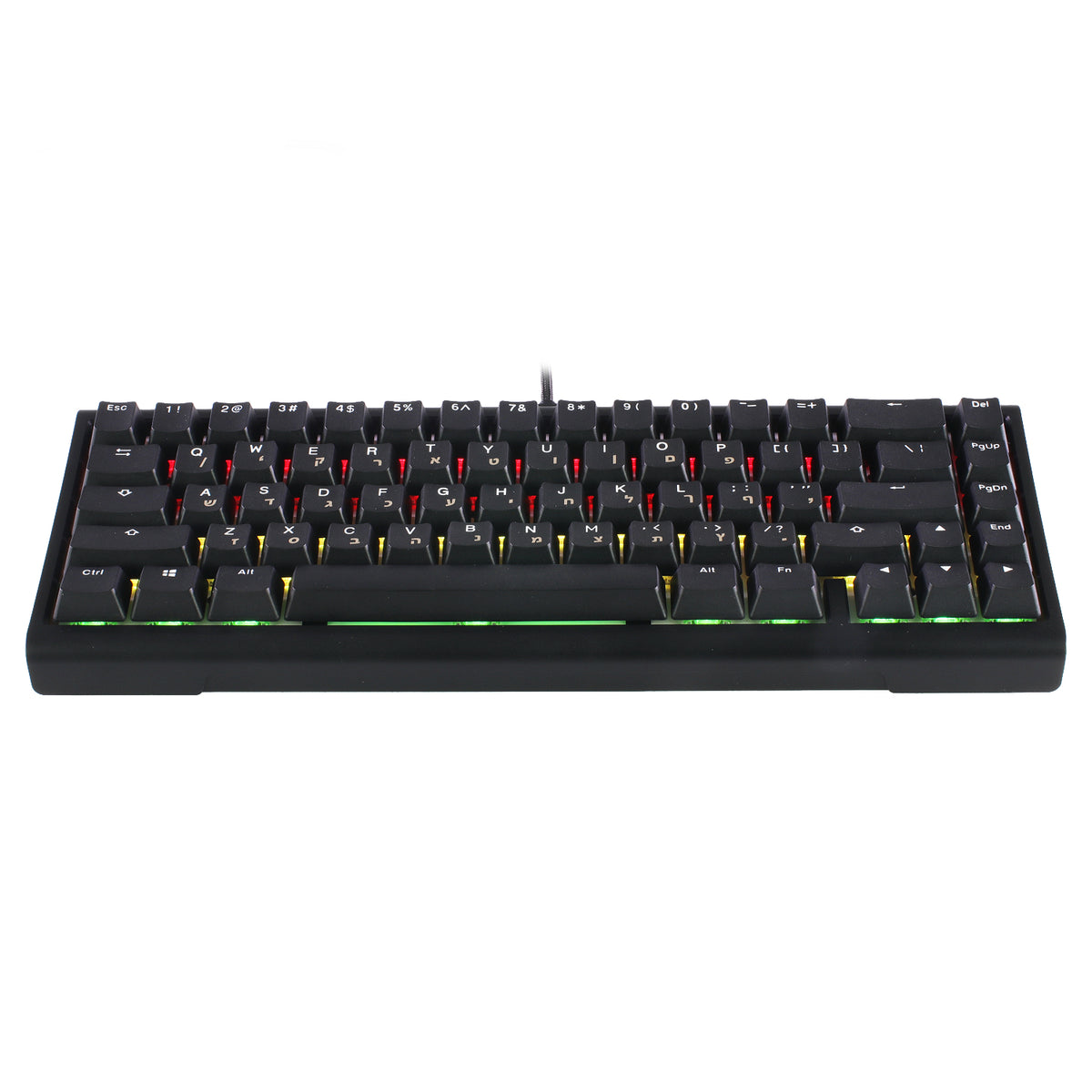מקלדת מכנית Ducky ProjectD Tinker 65 Cherry MX Brown עברית/אנגלית