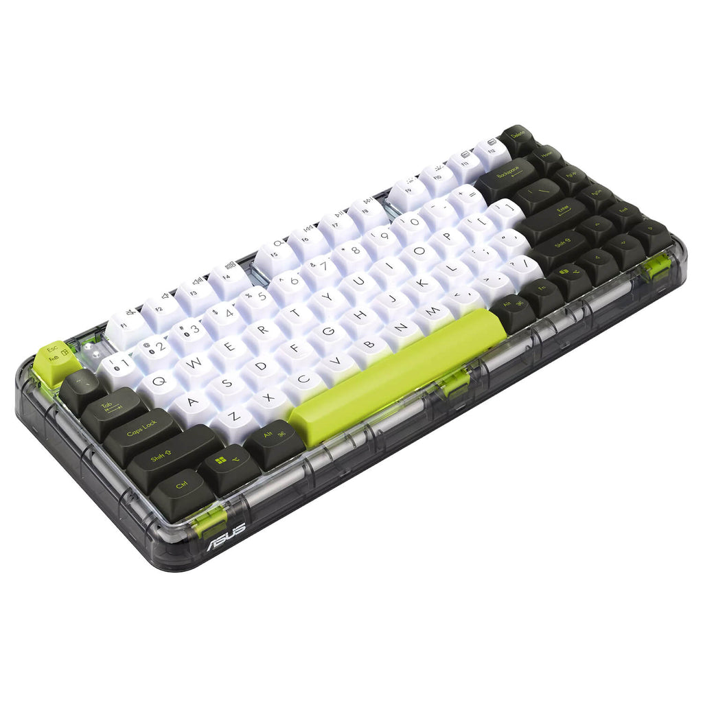מקלדת אלחוטית Asus KD201 Jelly75 Volt Green
