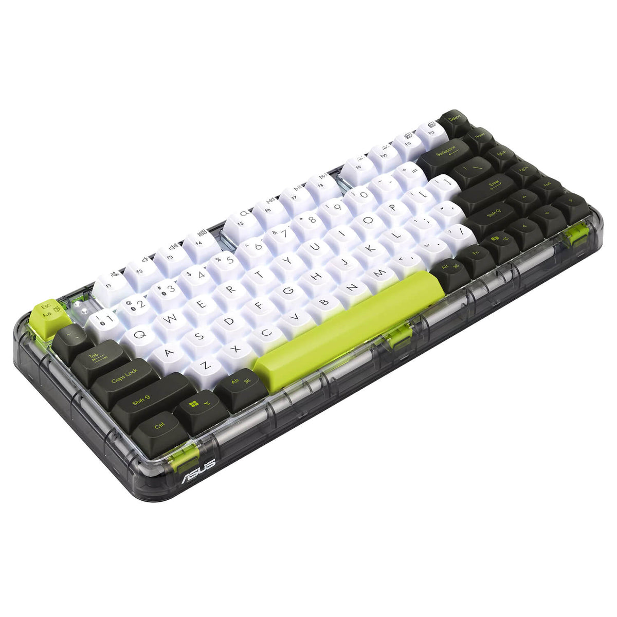 מקלדת אלחוטית Asus KD201 Jelly75 Volt Green