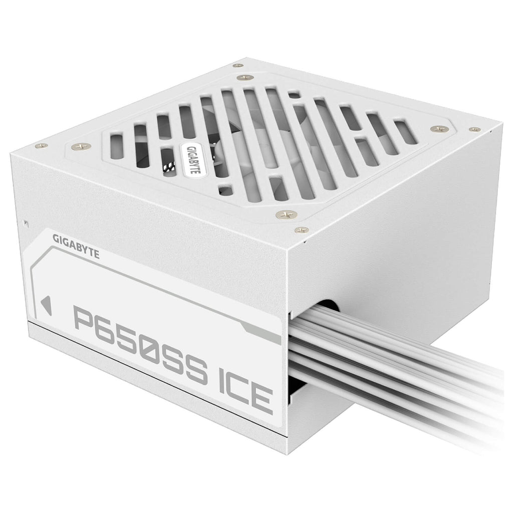 ספק כוח GIGABYTE P650SS ICE 650W Silver לבן