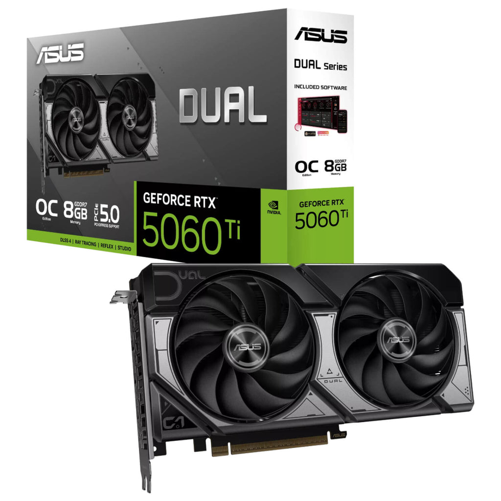 ASUS Dual GeForce RTX 5060 Ti OC 8GB