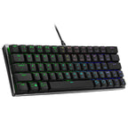 מקלדת גיימינג מכאנית Cooler Master SK620 Brown Switch עברית/אנגלית