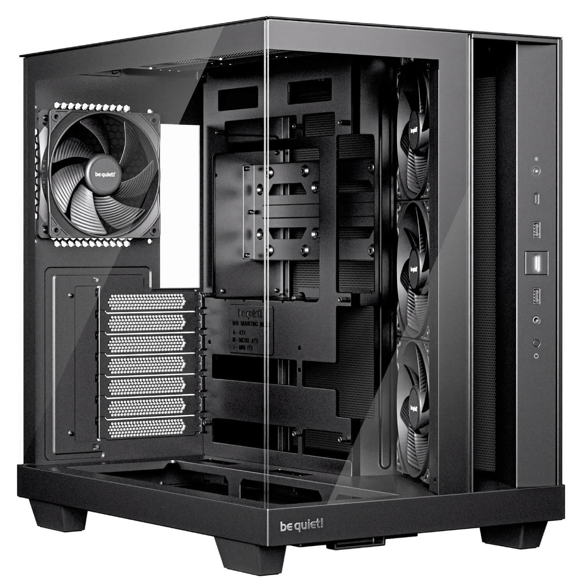מארז מחשב be quiet! LIGHT BASE 500 שחור