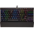 מקלדת גיימינג מכאנית Corsair K65 LUX RGB Cherry MX Red עברית/אנגלית