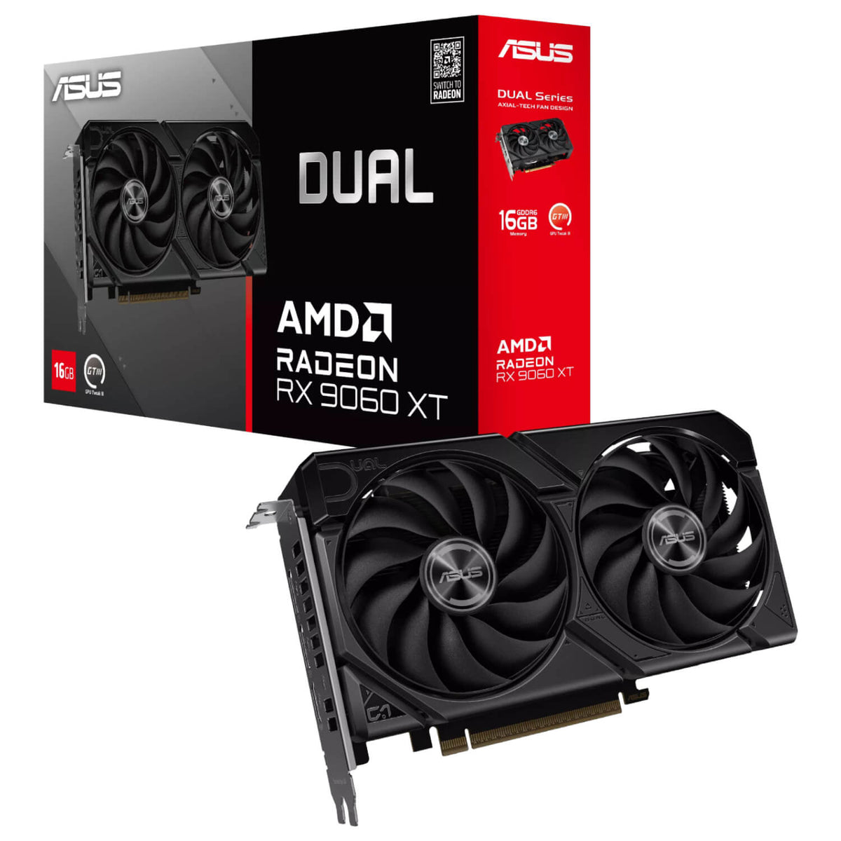 ASUS Dual Radeon RX 9060 XT 16GB